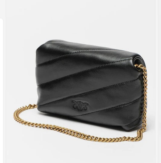 Pinko Big Lady Love Bag Puff Chevron