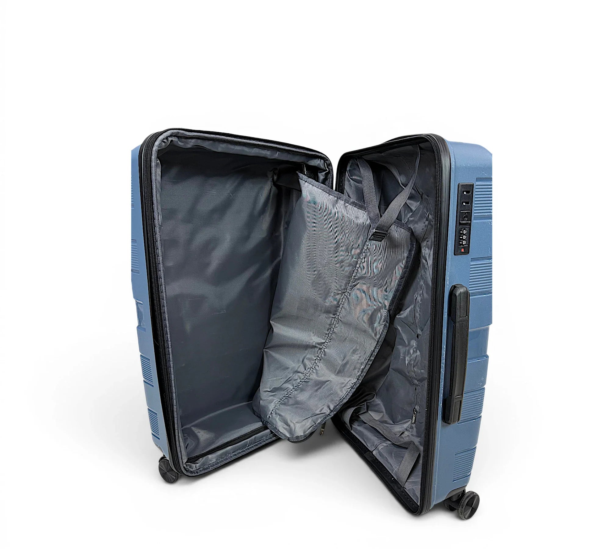 Airplane Elite Travel Bags – 3 Piece Set ( Petrol Blue ) 20 , 24, 28 inch