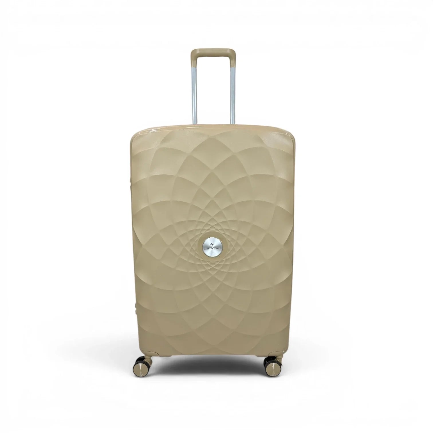 Airplane Premium Travel , Set 3 Bags ( Beige ) 22 , 26, 30 inch