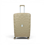 Airplane Premium Travel , Set 3 Bags ( Beige ) 22 , 26, 30 inch
