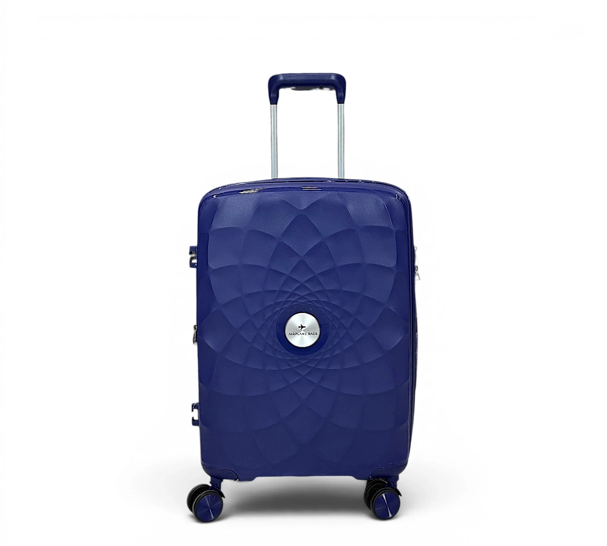 Airplane Premium Travel , Set 3 Bags ( Blue ) 22 , 26, 30 inch
