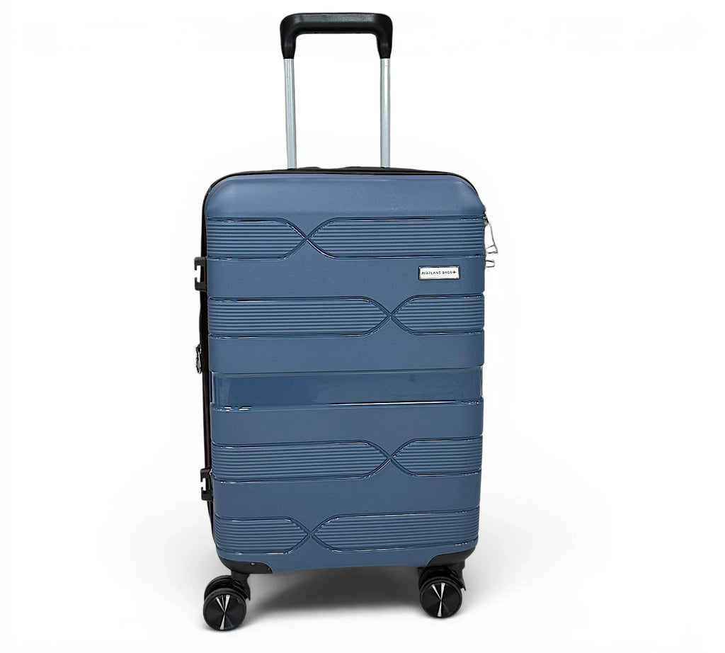 Airplane Elite Travel Bags – 3 Piece Set ( Petrol Blue ) 20 , 24, 28 inch