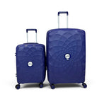 Airplane Premium Travel , Set 3 Bags ( Blue ) 22 , 26, 30 inch