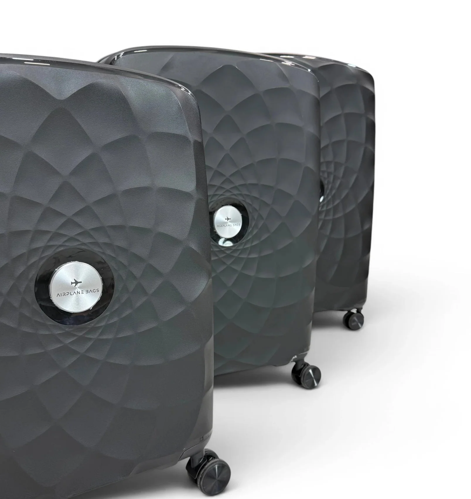 Airplane Premium Travel , Set 3 Bags 22 , 26, 30 inch