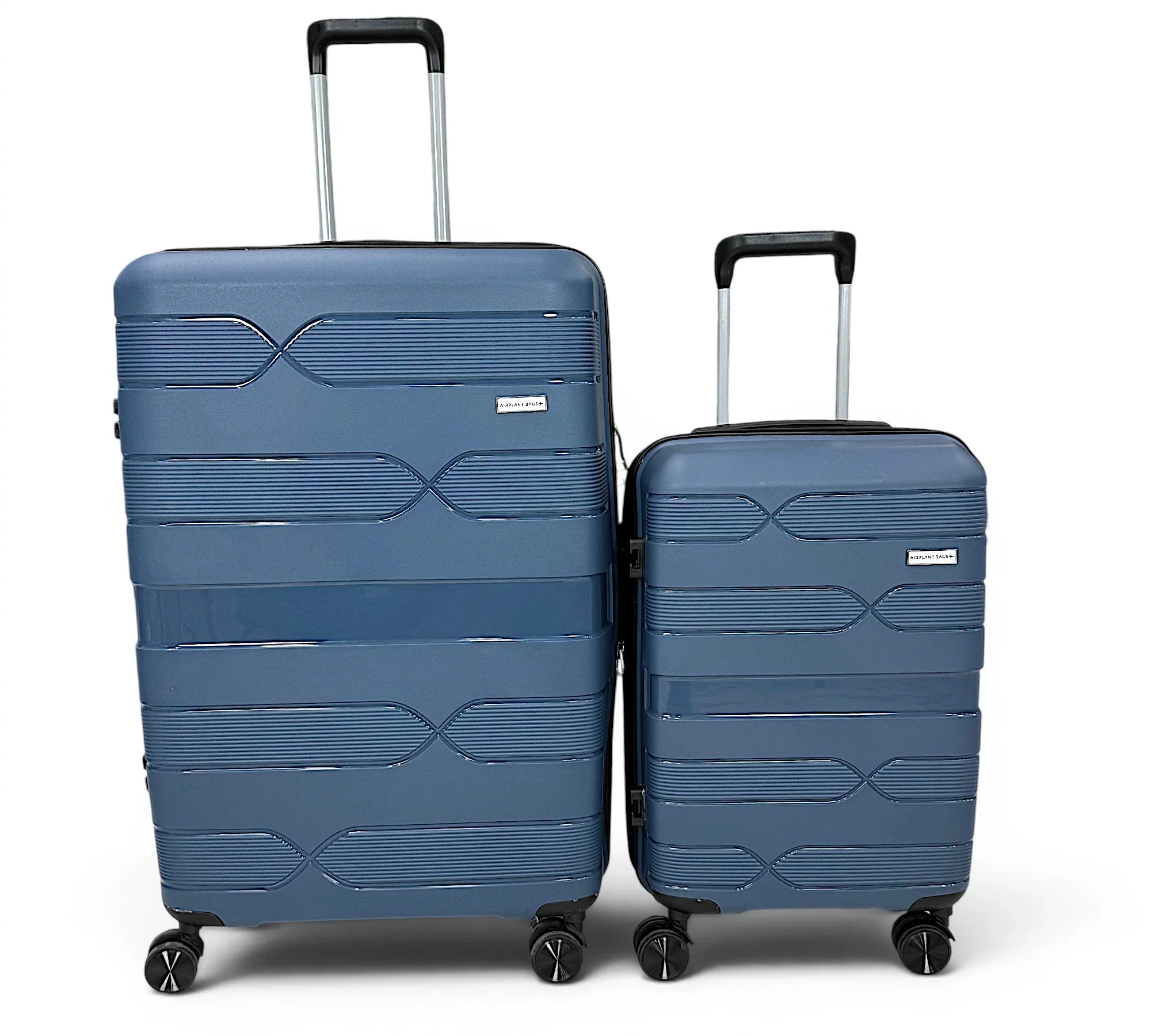 Airplane Elite Travel Bags – 3 Piece Set ( Petrol Blue ) 20 , 24, 28 inch