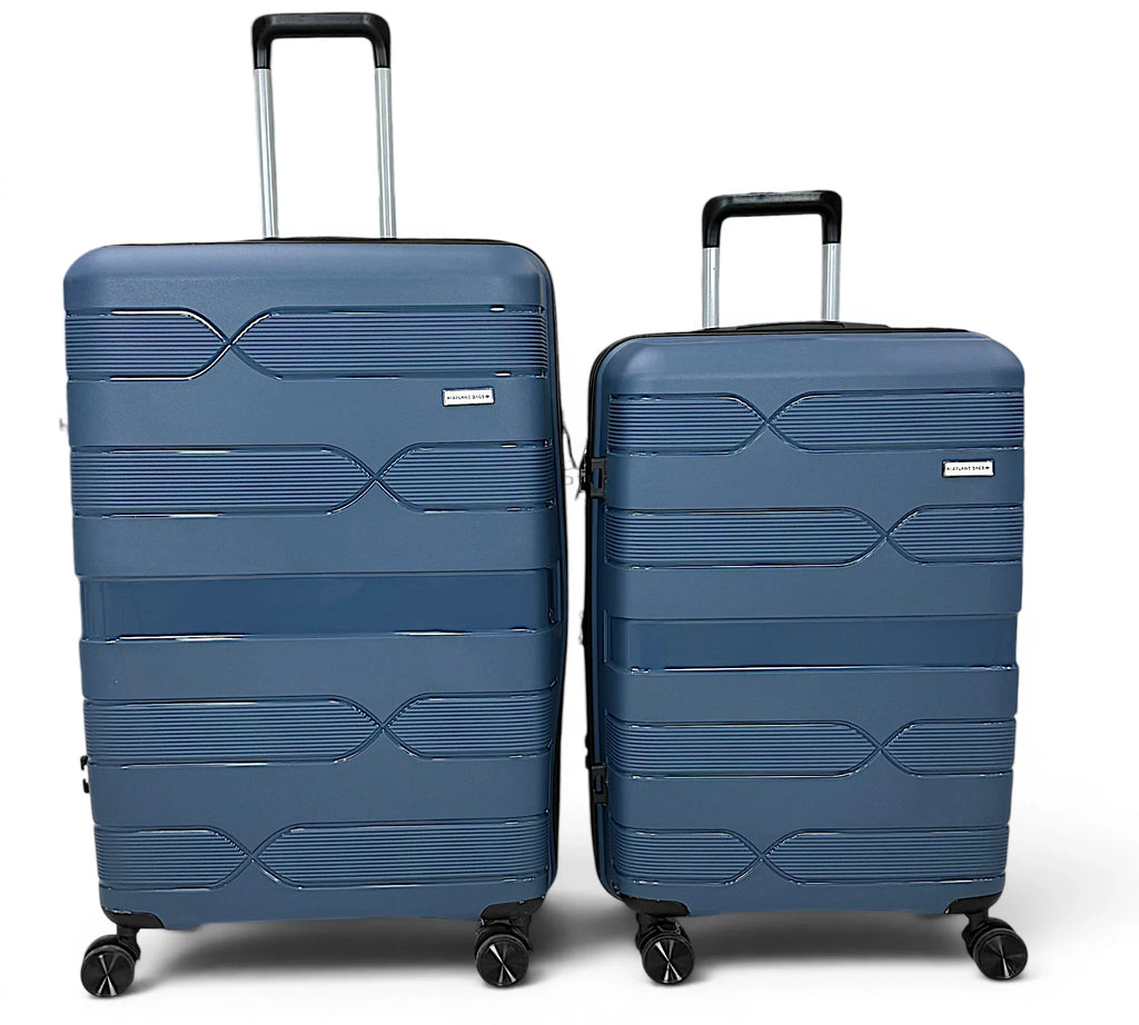 Airplane Elite Travel Bags – 3 Piece Set ( Petrol Blue ) 20 , 24, 28 inch