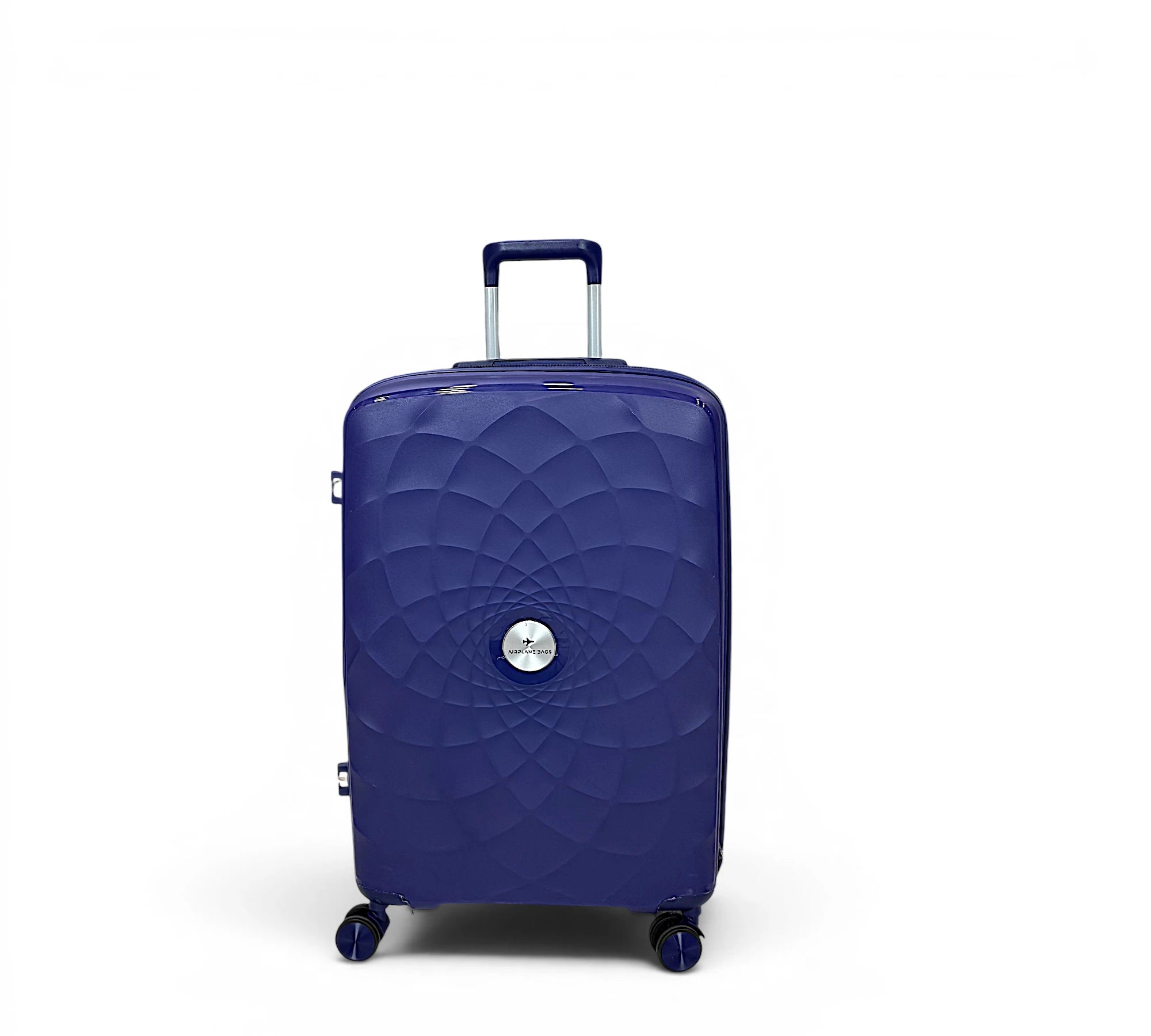 Airplane Premium Travel , Set 3 Bags ( Blue ) 22 , 26, 30 inch