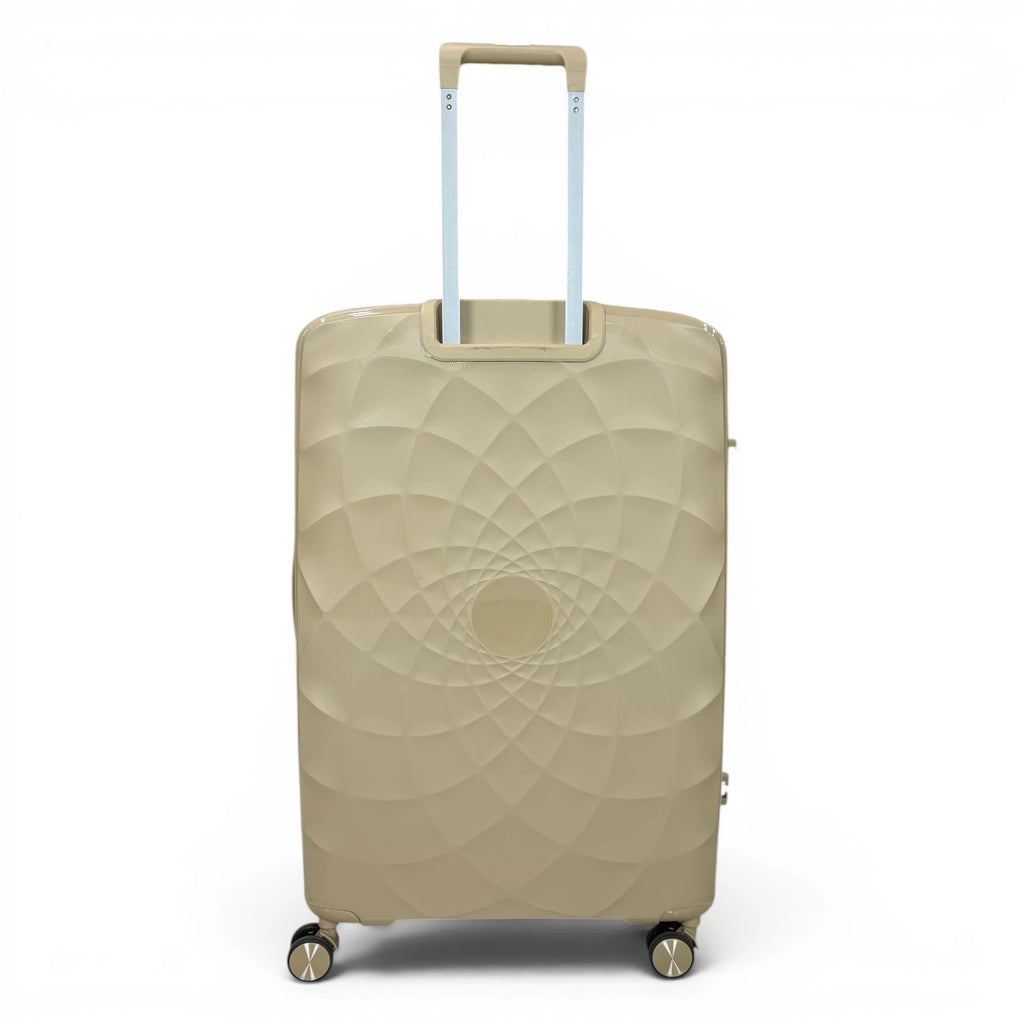 Airplane Premium Travel , Set 3 Bags ( Beige ) 22 , 26, 30 inch