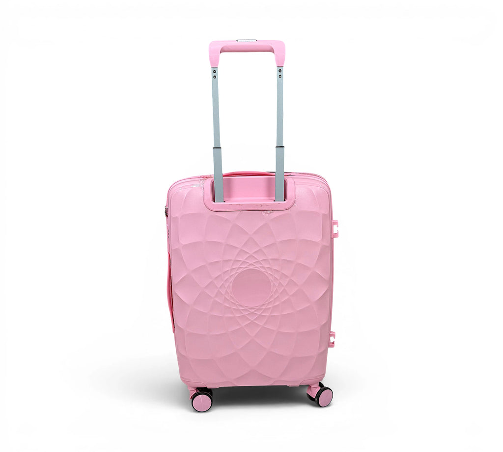 Airplane Premium Travel , Set 3 Bags ( Rose Gold ) 22 , 26, 30 inch