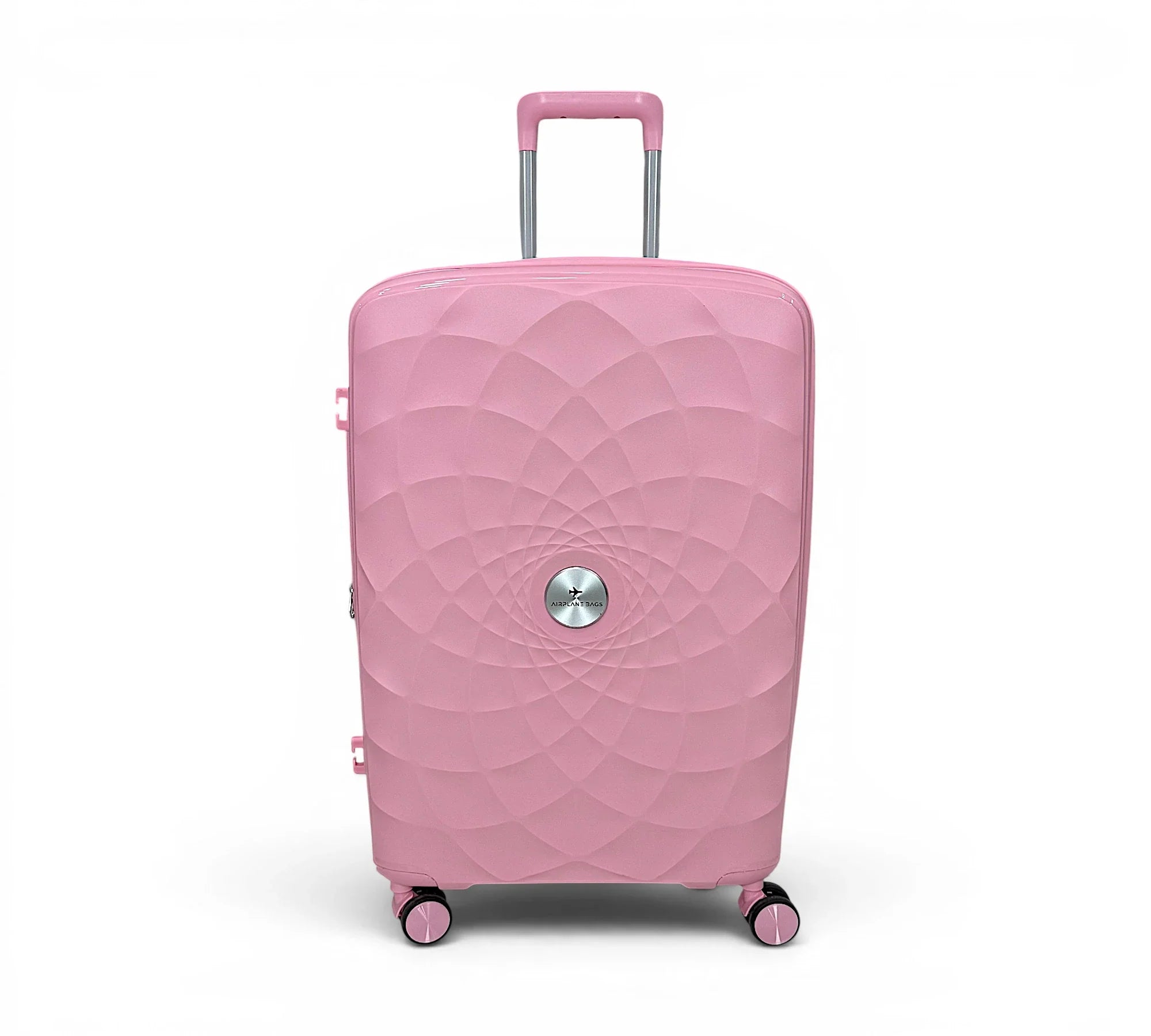 Airplane Premium Travel , Set 3 Bags ( Rose Gold ) 22 , 26, 30 inch