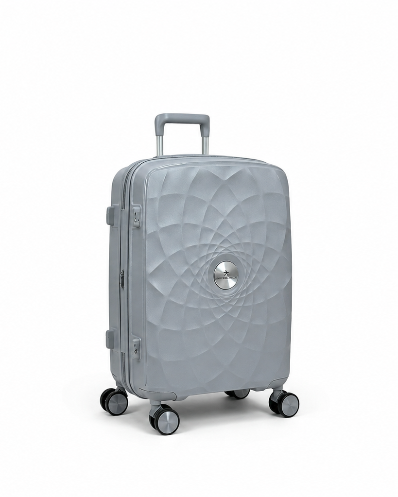 Airplane Premium Travel , Set 3 Bags ( Gray ) 22 , 26, 30 inch