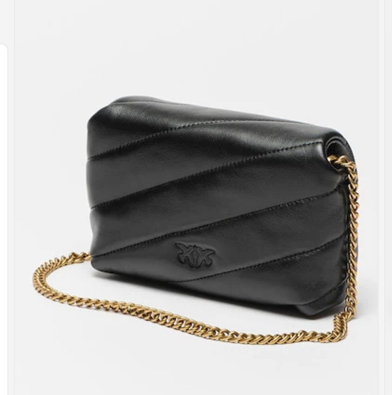 Pinko Big Lady Love Bag Puff Chevron