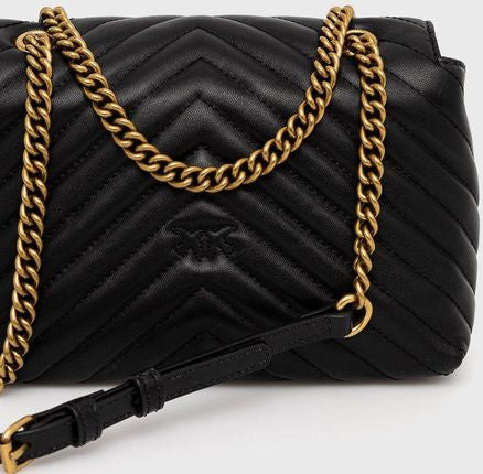 Pinko Love Crossbody Quilted Bag