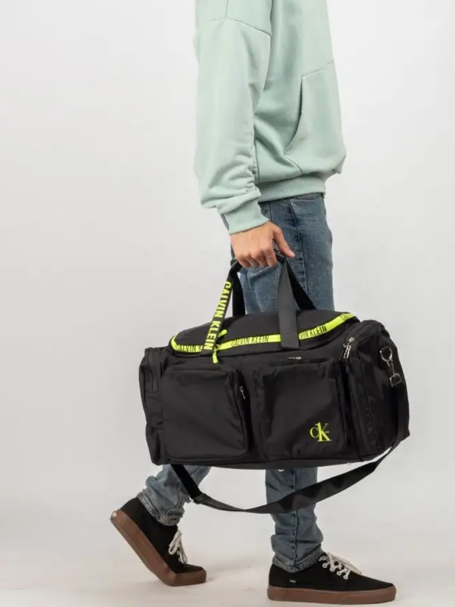 CK Handbag Black & lemon