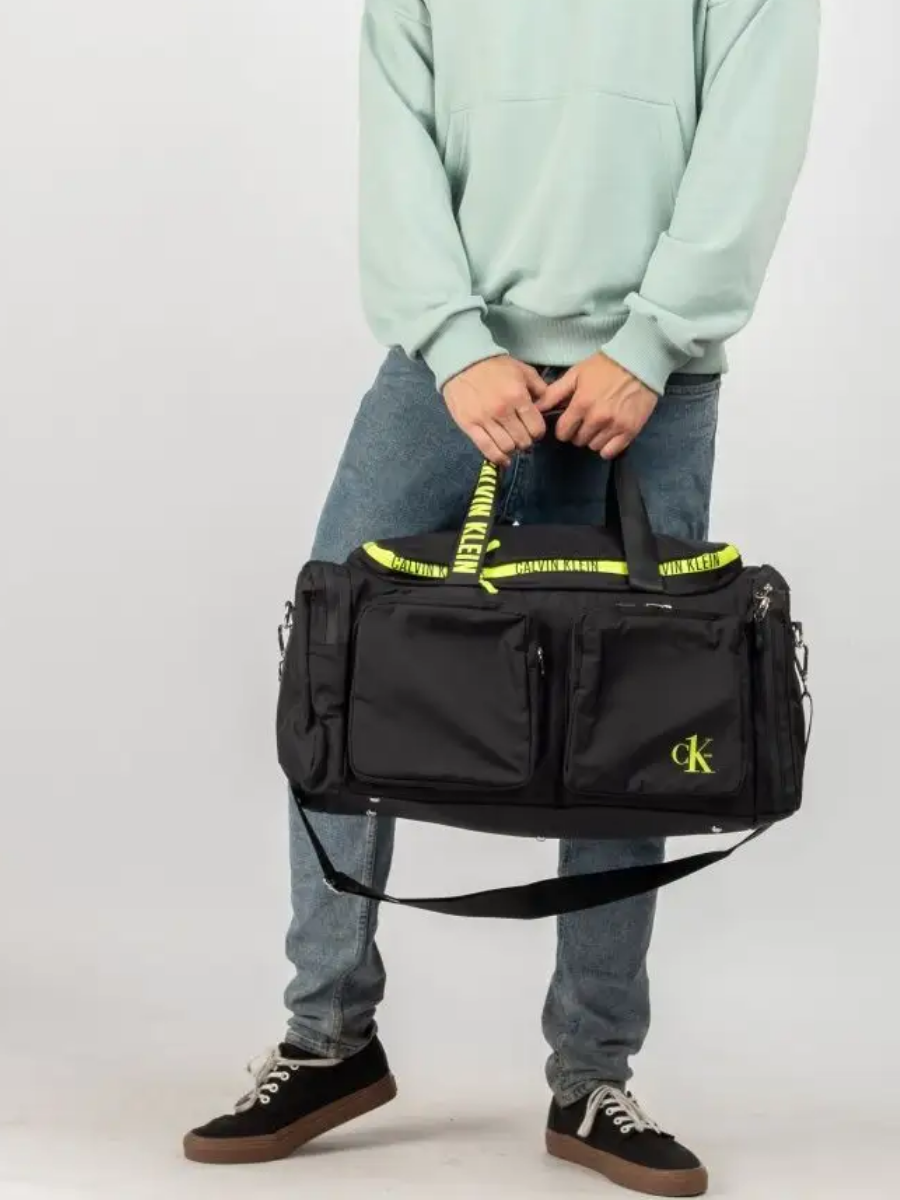 CK Handbag Black & lemon