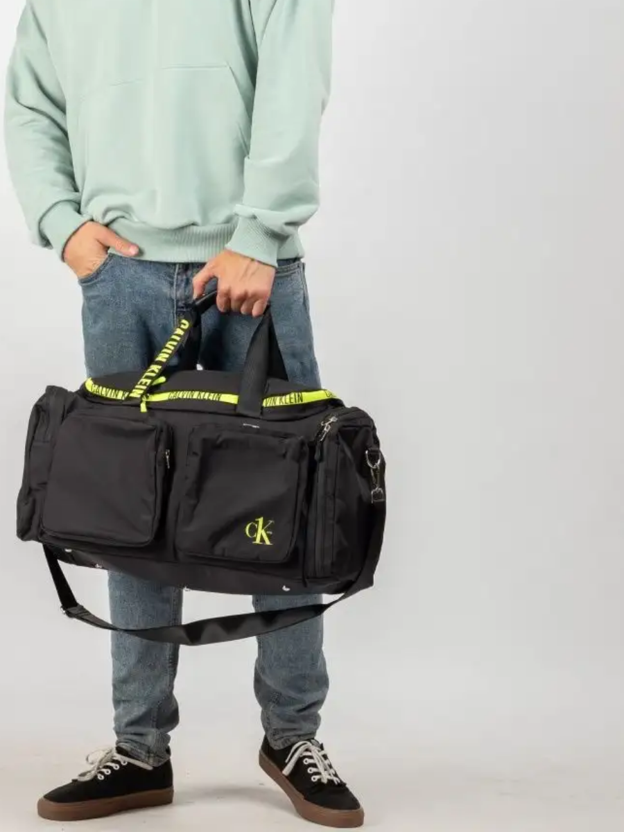 CK Handbag Black & lemon