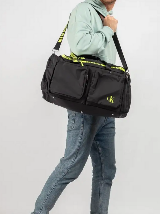 CK Handbag Black & lemon