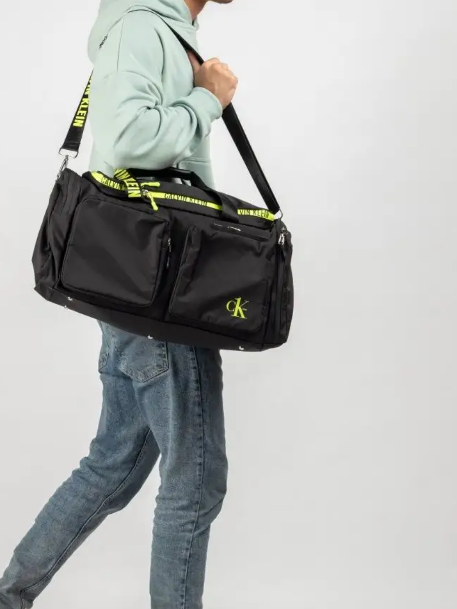 CK Handbag Black & lemon
